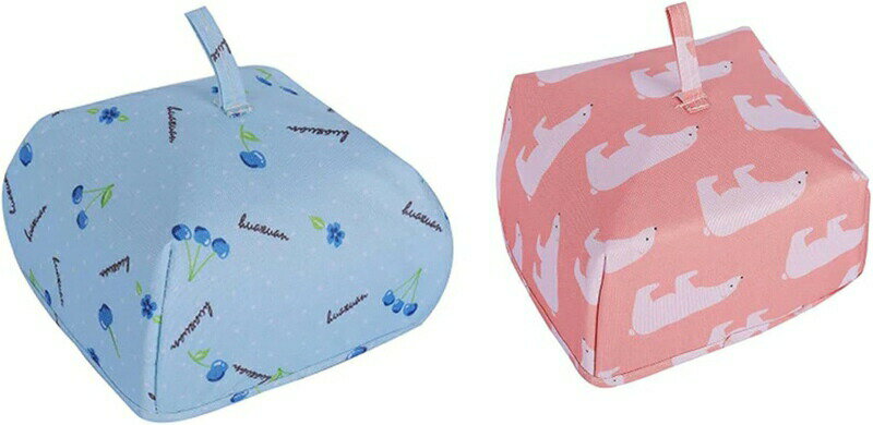 フードカバー 食卓カバー 12x20cm 折り畳みカバー 保温カバー 保温調理 テーブルフルーツカバー 平方 ..