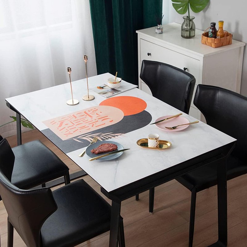 テーブルクロス 北欧 おしゃれ 撥水 レザー調 大きい 長方形 汚れ防止 食卓カバー 水をはじく 汚れにくい 上質 テーブルマット インテリア キッチン ダイニング 会議 シンプル 業務用 テーブルカ