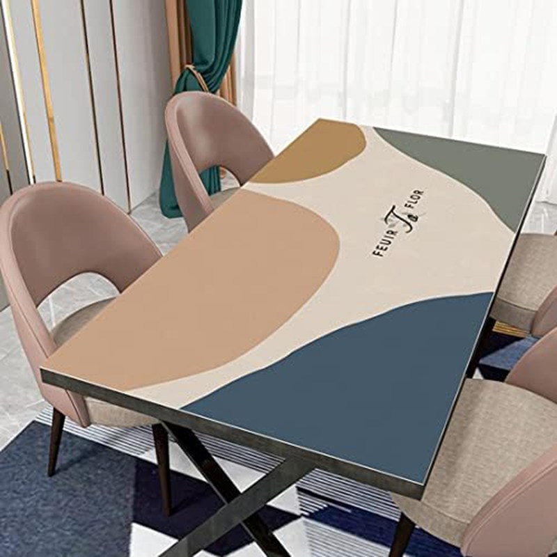 テーブルクロス 撥水 おしゃれ 北欧 レザー調 大きい 長方形 上質 テーブルマット 防水 防油 耐熱 汚れ防止 食卓カバー 水をはじく 汚れにくい インテリア 会議 無地 シンプル 業務用 テーブル