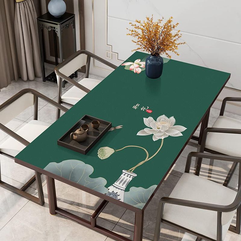 テーブルクロス おしゃれ 中式 レザー調 食卓カバー 撥水加工 防水 防油 長方形 大きい 汚れ防止 上質 テーブルマット インテリア 家庭用 キッチン ダイニング 会議 シンプル 業務用 テーブルカ