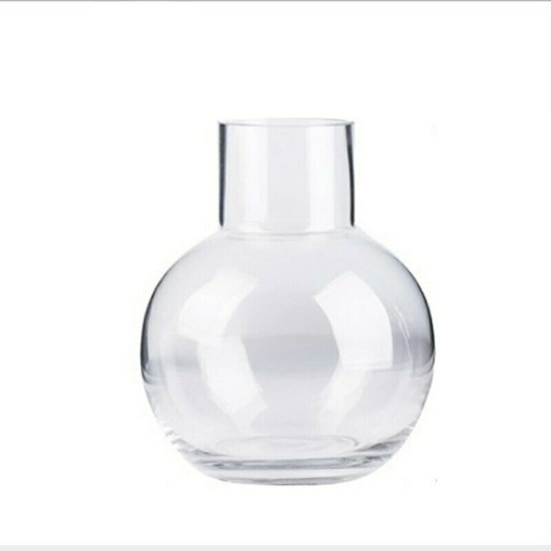 ガラス花瓶 フラワーベース ガラスボール 花瓶 おしゃれ 北欧 クリア 花器 大きい 花びん ガラス製 H21..