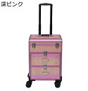 キャスター付き キャリーボックス コスメボックス 業務用 大容量 引き出し メイクbox ハンドル付き 薬箱 たっぷり収納 アーティストキャリアードレッサー 美容師 トラベル 旅行 お手入れも簡単 贈り物