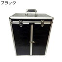 プロ 収納ボックス メイク箱 大容量 コスメボックス 2輪キャスター付き 大型 キャリー ハンドル付き ツール箱 メイク ヘアメイク 便利 多機能 引き出し付き化粧品ケース 出張 旅行用 おしゃれ