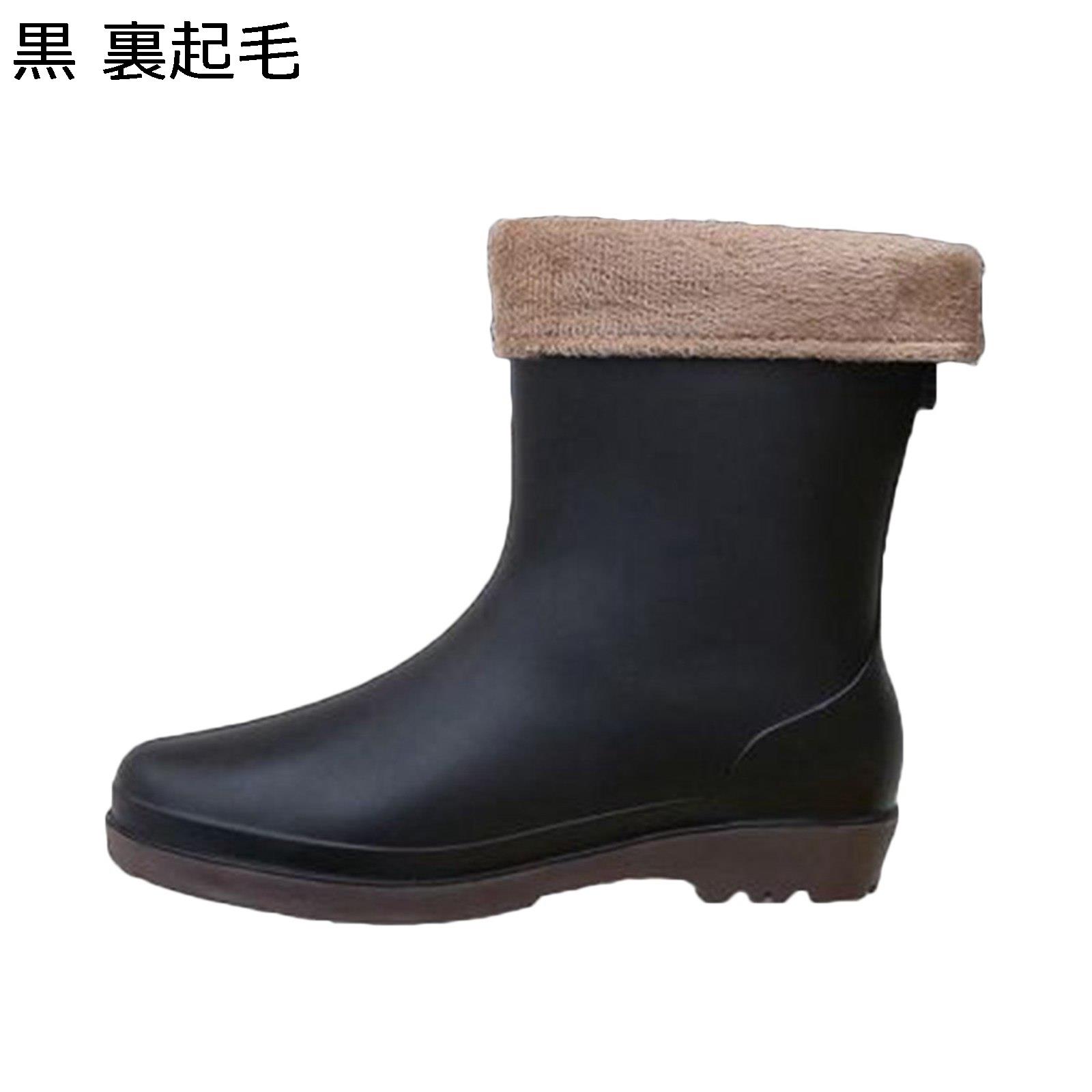 レインブーツ レディース ショートブーツ フラット スリッポン 無地 PVC レインシューズ 晴雨兼用 雨の日 滑り止め 梅雨対策 台風対策 雪の日 完全防水 普段使い アウトドア 防水シューズ