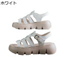 サンダル 厚底靴 レディース 春夏 本革 レザーローマ風 ストラップサンダル 切り替え プラットフォーム 着回し力 無地 快適 コンフォート 美脚 痛くない 便...