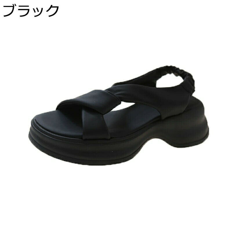 ビーチサンダル ビーサン プラットフォーム クロス ゴム レディース カジュアル さんだる 簡約 シンプル 身長アップ ファッション 美脚 簡潔 防水台 春夏 履きやすい 歩きやすい オシャレ