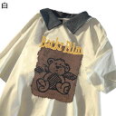 tシャツ メンズ 夏服 ゴルフウェア 大きいサイズ ポロネック レイヤード ビッグサイズ スポーツウェア 半袖ポロシャツ オーバーサイズ プルオーバー 通気性と速乾性に優れ 韓国風 ヴィンテージ