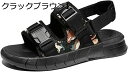 スポーツサンダル メンズ 厚手 滑らない ビーチサンダル おしゃれ スポサン 履きやすい 疲れない 軽量 カジュアル ドライバーサンダル 夏 日常着用 ジョギン...