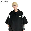 メンズ ポロシャツ 切り替え 半袖 夏 tシャツ ボタンダウン 五分袖 折り襟 スポーツシャツ ゴルフウェア トレーニングウェア メンズファッション 日系 通気...