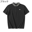 メンズポロシャツ tシャツ ポタン メンズ ワンポイント 半袖 大きいサイズ サマー カジュアルシャツ テニスシャツ 汗染み スリムフィット 快適 フィットネスシャツ レトロ 上着 青年 男性用(4)