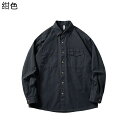 シャツ ストライプ シャツジャケット メンズ 胸ポケット付き ジャケット 日系 カジュアル 長袖 折り襟 ボタン 柔らかい アウター 男性用 通学 日常 春夏秋用 シンプル 柔らかい 日常 普段着