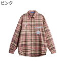 シャツジャケット チェックシャツ 格子 メンズ 刺繍デザイン シャツ ジャケット 短め 長袖 折り襟 ボタン ポケット ヴィンテージ 柔らかい 男性用 通勤 会...