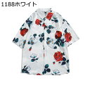 アロハシャツ メンズ レディース ハワイアンシャツ 可愛い 花柄 動物柄 面白い 猫 アヒル 男女通用 カップル 薄手 トップス カジュアル ファッション 個性...