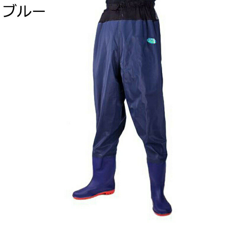 ウェーダー フィッシングウェーダー ウェスト丈 胴長靴 釣り用スーツ PVC 防水ズボン 男女兼用 渓流/湖/海/サーフ 鮮魚店 洗車 水場仕事 田植え 除雪作業 農作業 潮干狩り 透湿 防風 滑り止め