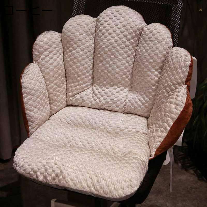 かわいい 座椅子 クッション 背もたれ ひも付き フロアクッション シートクッション 紐付き 折りたたみ 座布団 お尻が痛くならない クッションいす用 座面クッション オフィス コーヒー 居間