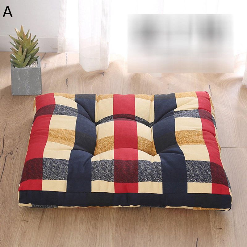 綿100 ざぶとん 座ぶとん いすのクッション 車いす用 花柄 総柄 動物柄 コットンキャンパス 正方形 弾..