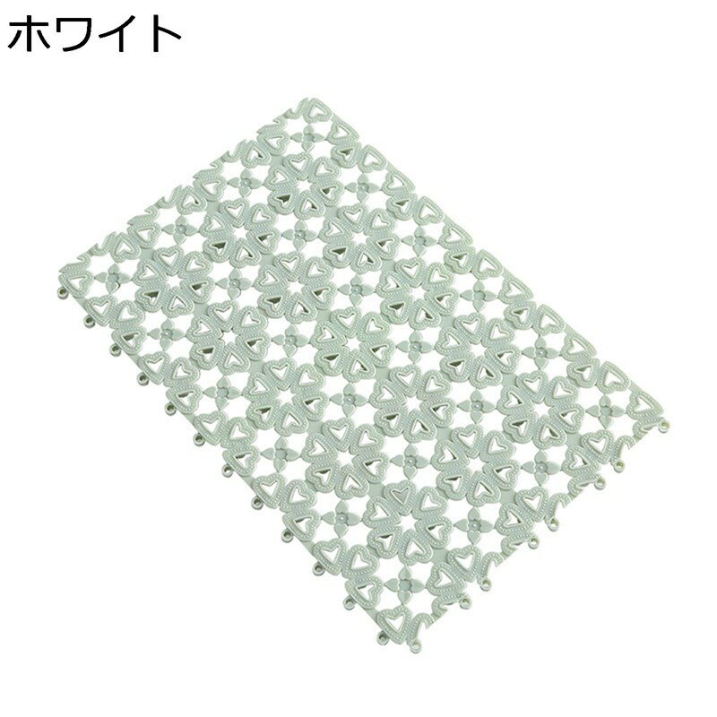 ジョイントバスマット ジョイント キッチン 10枚 20.5*30.5cm ジョイントマット マット バスマット 滑..