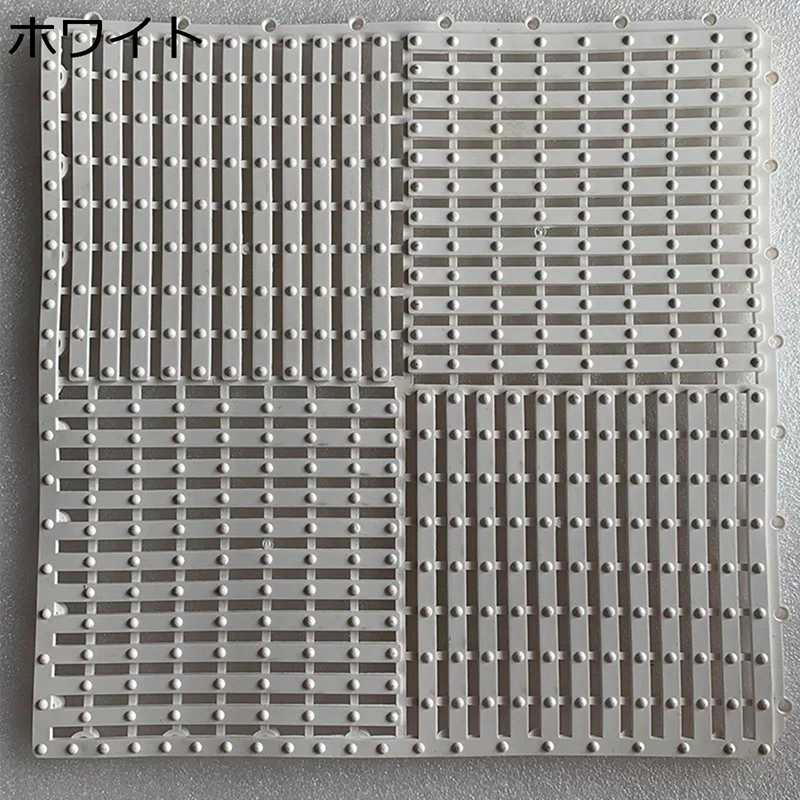 ジョイントバスマット 3枚 0.3M*0.3M ジョイント パズルマット プール マット バスマット 滑り止めマッ..