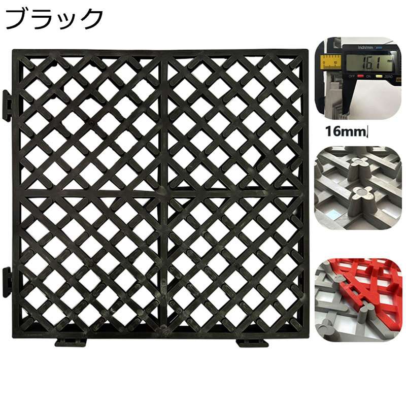 ジョイントバスマット PVC ジョイント ジョイントマット お風呂マット 浴室内 お風呂 浴槽 すのこ バスルーム用 すべりどめ 30X30cm 10枚 転倒防止 洗い場 お年寄り 赤ちゃん 子供 介護用品 排水穴付き
