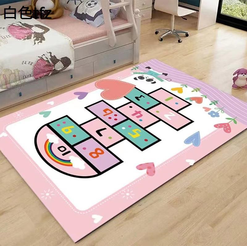 ベビープレイマット カーペット ラグカーペット ゲームパッド 子供 キッズマット 可愛い 柔らかい フロ..