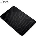 お風呂マット 浴室マット 足ふきマット ストライプマット オールシーズン シンプル ソフト 洗い場マット ベランダマット 洗えるラグ すべりどめ付き 吸水力強い...