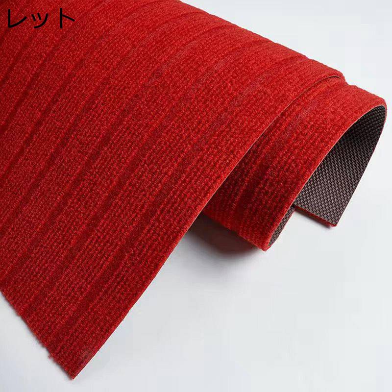 キッチンマット 屋内 屋外 ロングマット 玄関マット 洗える 滑り止め付き ドアマット エントランスマッ..