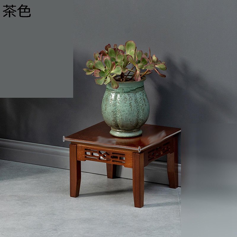 植物の展示スタンド 室内 プランタースタンド 観葉植物 玄関 インテリア飾り リビングルーム 家用 会議室 花台 チャイナ風 植木鉢台 花棚 置き台 植物棚飾り台 竹製 耐荷重 安定性 おしゃれ シンプル