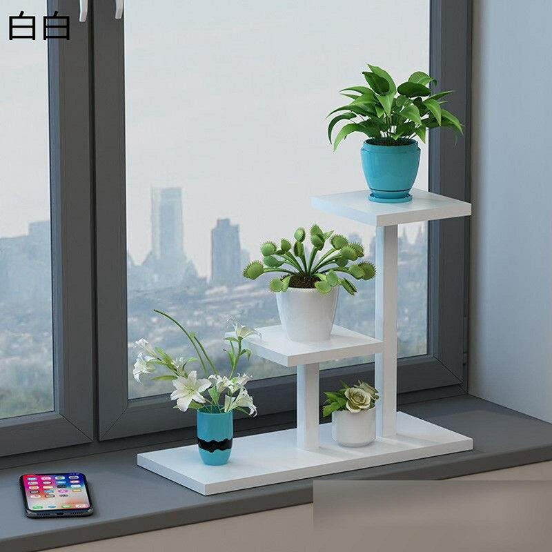 フラワースタンド 花台 多層の小さな花棚 デスク 置き台 花ポットホルダ プランタースタンド 多肉植木鉢 植木鉢台 プランター 盆栽スタンド 植物スタンド 観葉 植物 飾り 収納 玄関 寝室 ベランダ