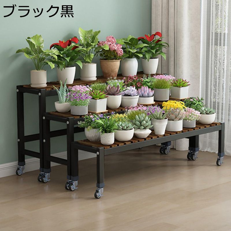 フラワースタンド 室内 花台 プランタースタンド 屋外 5階 置く家具 観葉植物 台 スタンド ラック 植木鉢 北欧 園芸ラック 組み立てが簡単 飾り ガーデンラック おしゃれ モダン バルコニー