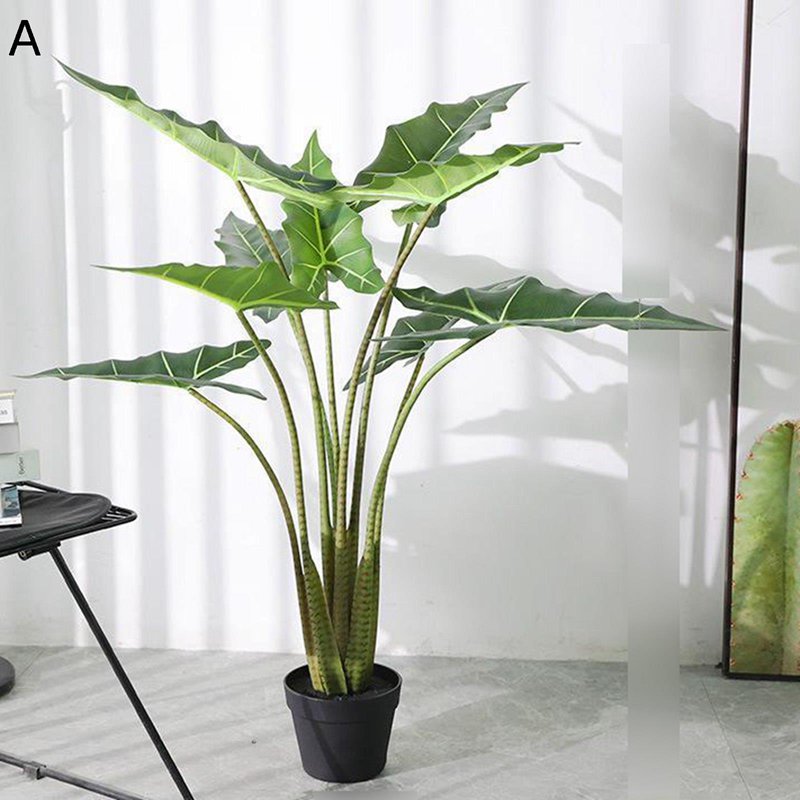 フェイクグリーン モンステラ 大型 大型緑葉 人工葉っぱ 人工観葉植物 インテリアグリーン リアル 本物そっくり 人工植物装飾 観葉樹 枯れない 北欧風 ins おしゃれ インテリア