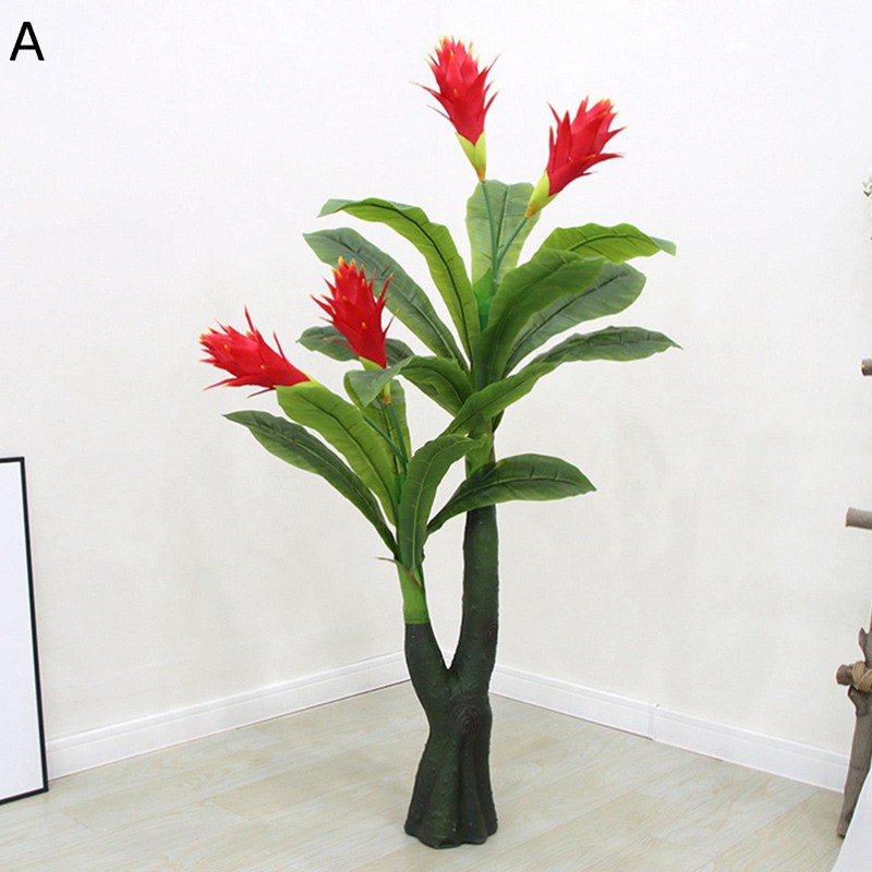 人工観葉植物 リアル 造花グリーン 本物そっくり オランダカイウ インテリアグリーン フェイクグリーン..