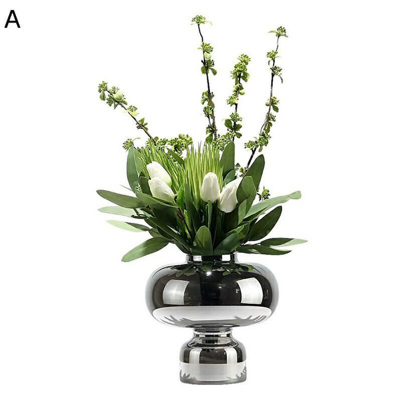造花インテリア 卓上置き チューリップ 花束 枯れない花 装飾花 フラワーアレンジメント 観葉植物 本物そっくり 北欧 アート ins 家 事務所 店 喫茶店 結婚式 ガーデン飾り 装飾置物 贈り物 写真撮影