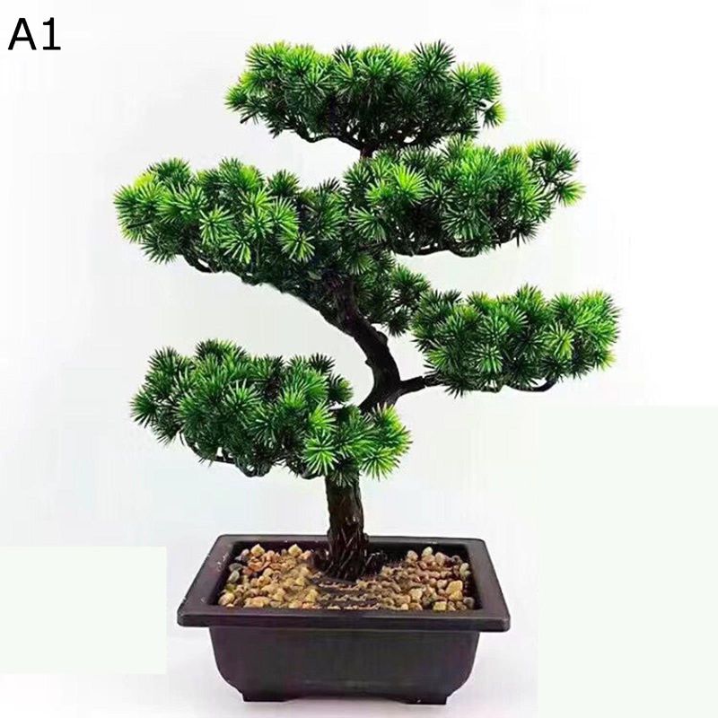 フェイクグリーン リアル 松 ミニ 鉢植え 卓上置き 人工観葉植物 インテリアグリーン 人工葉っぱ 本物そっくり 観葉植物 観葉樹 人工植物装飾 枯れない 水やり不要 ガーデン 装飾 宴会 飾り用