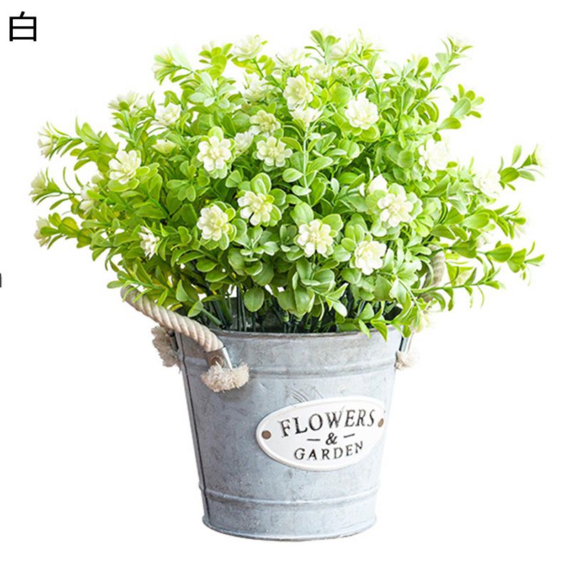 かすみ草 人工草ボール 造花インテリア 花束 枯れない花 装飾花 枯れないグリーン 缶 観葉植物 リアル 本物そっくり お世話不要 花瓶付き 北欧 アート ins 贈り物 プレゼント 飾り用 お見舞い ブーケ