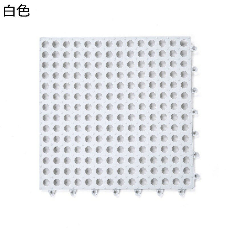 ジョイントバスマット ジョイント ジョイントマット TPE素材 10枚組 30X30cm 転倒防止 洗い場 お年寄り..