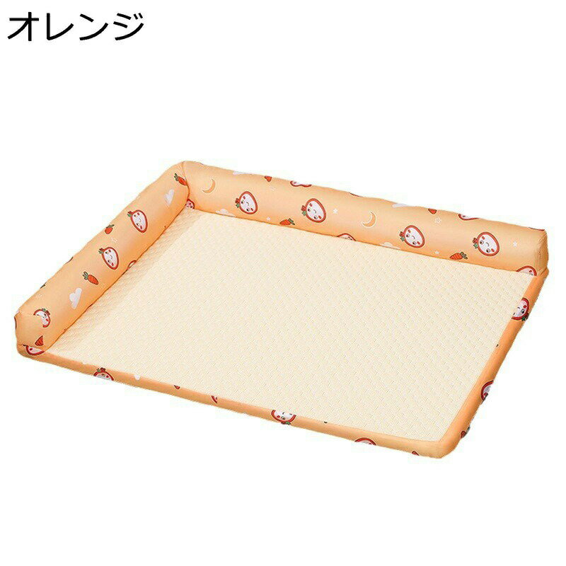 ペットベッド 犬 ベッド 猫 ベッド 枕付き 夏用 やんわり クール 涼しい 通気性 ペットクッション ペットソファー 滑りにくい裏生地 両用 冷感 ペット用品 ペットグッズ 犬用ベッド キャットベッド