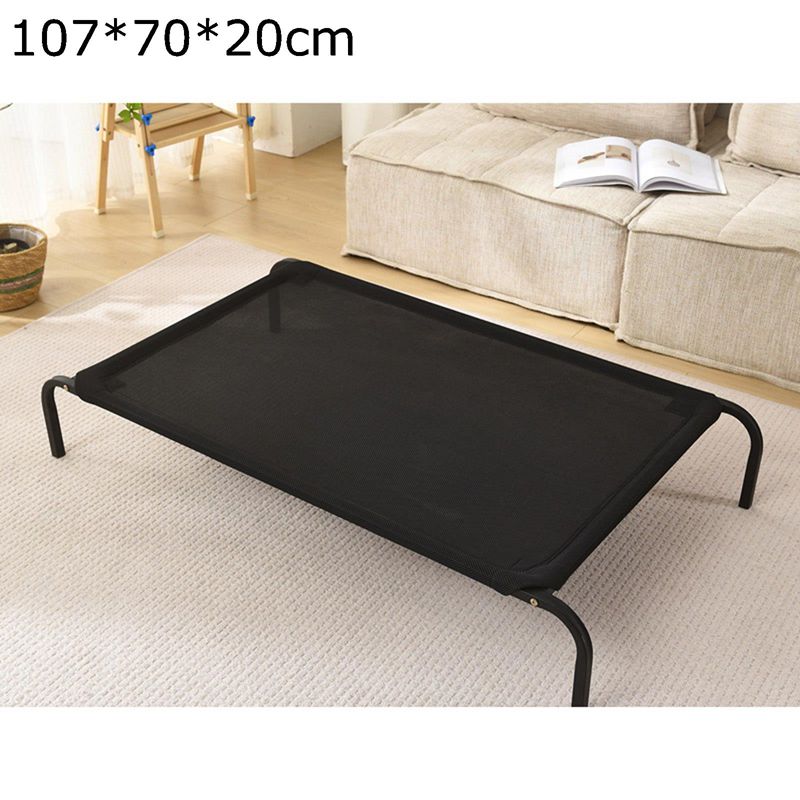 ペットベッド 夏用 犬ベッド 犬用コット 2way キャンプ 高架 脚付き 中型犬 大型犬 多頭小型犬 洗える 滑りにくい裏生地 両用 お手入れ簡単 メッシュ 通気性 地面から離れ ぐっすり眠れる
