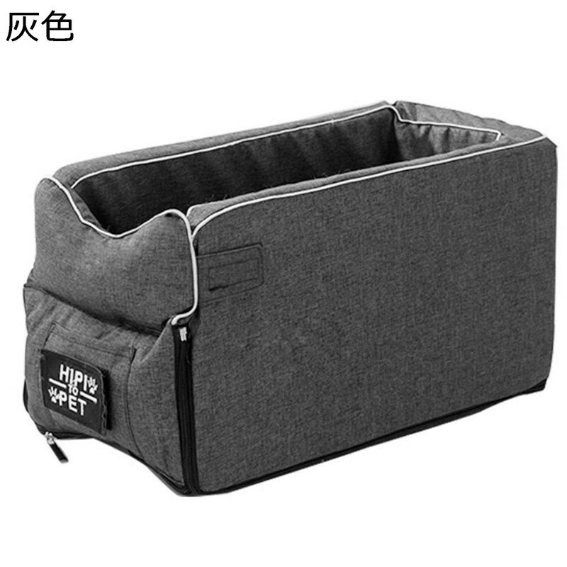 犬 猫用 ペットドライブボックス 座席シート 助手席 固定シートベルト 中型犬 全種犬猫用 自動車後部座..