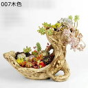 多肉植物鉢 サボテン鉢 植木鉢 ガーデンオーナメント 異型 木の形 本物そっくり おもしろ おしゃれ 癒し 排水穴付き プランター 鉢 観葉植物 屋内外利用可 ...