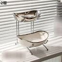 ケーキディスプレイスタンド 3層ケーキスタンド セラミック フルーツバスケット デザートスタンド アフタヌーンティースタンド 小物入れ 引っ越しプレゼント ティ...