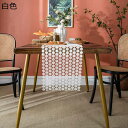 テーブルランナー レース テーブルセンター 薄手 ロマンチック 欧風 おしゃれ 透かし 花柄 刺繍 食卓ランナー 軽量 レストラン ホテル用品 気分転換 インテ...