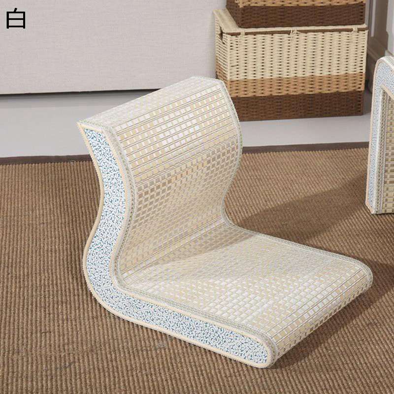 畳椅子 和室の椅子 座椅子 曲げ座椅子 フロアチェア あぐら座椅子 竹製 藤編み 和式 コンパクト 一人掛..