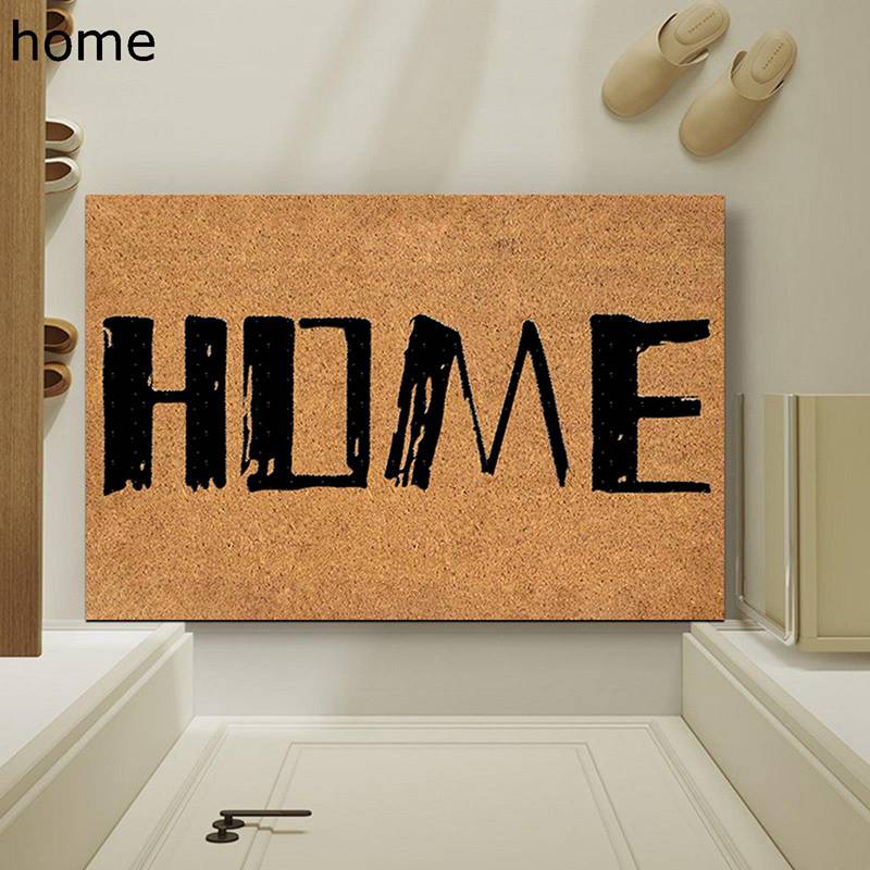 玄関マット ドアマット フェイクしゅろ 汚れ落とし 砂落とし エントランス 店舗用玄関マット 室内 バスルーム 洗える 滑り止め 耐久性 ウェルカム 天然素材 環境に優しい