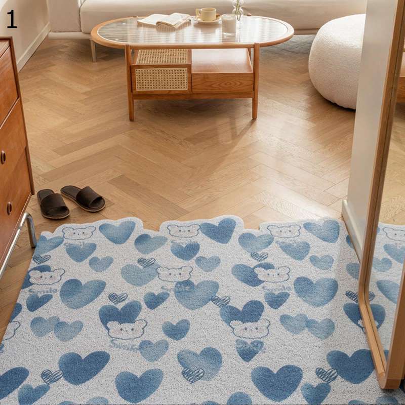 玄関マット ドアマット PVC 砂落とし 店舗用玄関マット 足ふきマット 屋内 屋外 洗面台 ホーム 洗濯可能 汚れ落とし 滑り止め 耐磨耗性 店舗用玄関マット 大判 会社用