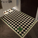 玄関マット ドアマット PVC 幾何学柄 店舗用玄関マット 寝室 家庭用 屋内 洗面台 水洗い すべり止め 敷きマット 足拭きマット 北欧 耐久性 カットできる お手入れ簡単