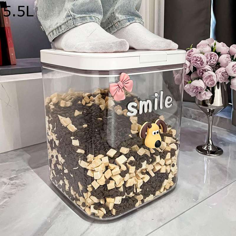 ペットフードストッカー ペットフード保存容器 ライスボックス 米桶 大容量 飼料保管箱 ペットフード ..