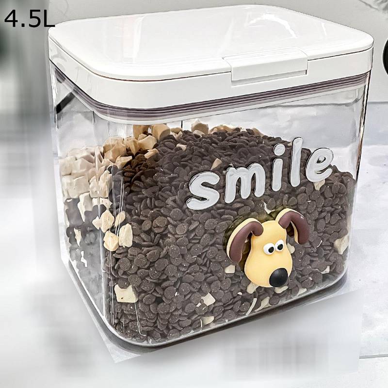 ペットフードストッカー ペットフード保存容器 ライスボックス 米桶 大容量 飼料保管箱 ペットフード 猫犬餌入れ 残量確認可 透明可視化 駄菓子貯蔵 砂糖 収納 米小麦粉収納ボックス