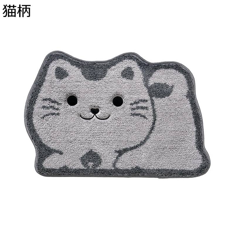 バスルームマット お風呂マット 動物柄 玄関マット ドアマット 速乾 家庭用 キッチン トイレ バスルー..