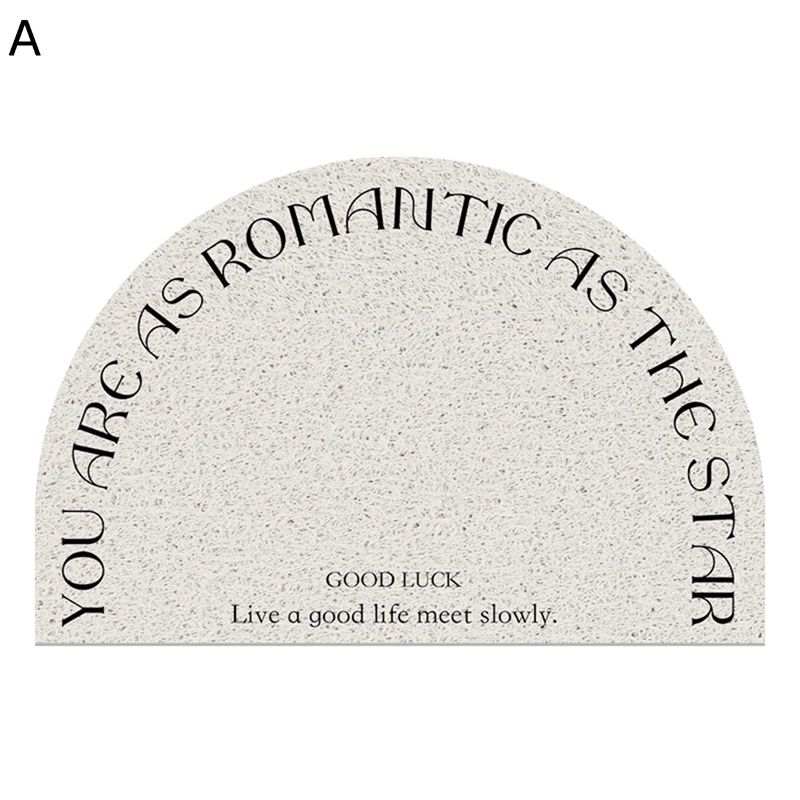 玄関マット 室内・屋外 泥除けマット 滑り止め加工 半円・スクエア 北欧 シンプル 防ダニ 防カビ 洗える 泥落としマット 耐磨耗性 ドアマット 入口マット 店舗用玄関マット 美容院 レジャー施設