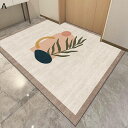 玄関マット 室内・屋外 モダン柄 北欧風 シンプル 撥水加工 滑り止め 業務用 防ダニ 防カビ ウォッシャブル 泥落としマット 耐磨耗性 ドアマット 入口マット 店舗用マット 台所 リビング 寝室